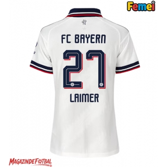 Bayern Munich Konrad Laimer #27 Tricou Fotbal Replică 2026-27 Femei Deplasare